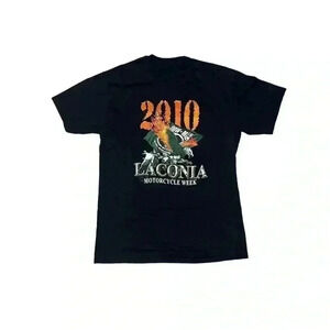 Laconia Motorcycle Week 2010 T-Shirt Size Medium‎